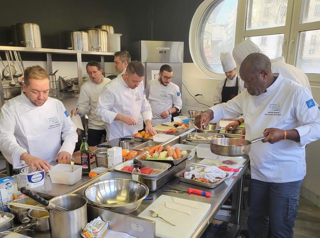 Chefs Motivation trip Paris cooking battle Thierry Marx